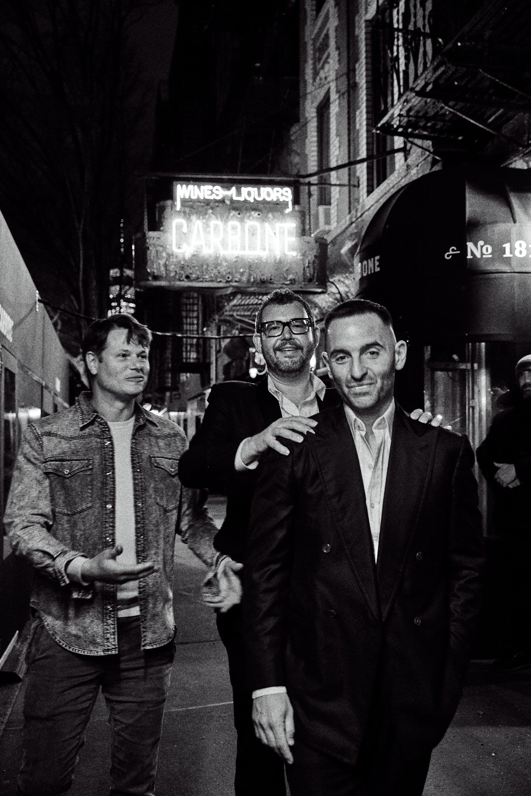 Jeff Zalaznick, Chef Mario Carbone, and Chef Rich Torrisi